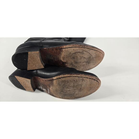 Frye Melissa 2 Button Knee High Extended Calf Riding Boot Old Money Equestrian - Picture 5 of 7